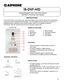 Page 1Pg. 1
IS-DVF-HID
Vandal Resistant Color Video Door Station
with Built in Proximity Card Reader
The IS-DVF-HID is an IS-series color video door station and an HID ProxP\
oint Plus Card Reader, 
built onto the same stainless steel faceplate.  The card reader provides electronic access to a 
building through a separate Access Control System, which is not supplied by Aiphone.  
The IS-DVF-HID can connect to the IS-CCU or IS-SCU control units.
-INSTRUCTIONS-
NAMES & FUNCTIONS: 
1.  Camera     5.  Name...