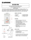 Page 1IS-SS-RA
Stainless Steel Flush Mount Door Station with an Emergency Call Button
-INSTRUCTIONS-
Pg.1
The IS-SS-RA is a stainless steel flush mount door station with an emergency call button.  The 
unit is equipped with ADA compliant lettering and Braille signage for the emergency button.  A call 
status indicator is included to meet ADA rescue assistance requirements.  The IS-SS-RA must be 
programmed as a video door station and must connect to the IS-CCU or IS-SCU control units.
1
2
3
4
5
6
IS-SS-RA...