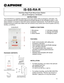 Page 1IS-SS-RA-R
Stainless Steel Flush Mount Door Station with an Emergency Call Button
-INSTRUCTIONS-
Pg.1
The IS-SS-RA-R is a stainless steel flush mount door station with an emergency call button.  The 
unit is equipped with ADA compliant lettering and Braille signage for the emergency button. A call 
status indicator is included to meet ADA rescue assistance requirements. The IS-SS-RA-R must be 
programmed as an audio door station and can connect to any control unit in the IS system (IS-CCU, 
IS-SCU, or...
