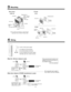 Page 3– 2 –– 3 –
3 Mounting
Front CaseSingle-gang box
83.5mm,
3-5/16
Screw (2)  Wall
Lift and pull off Chassis
Loosen
Push either side
Operation
Plate
83.5mm,
(3-5/16)
Single-gang box
LE-D Unit
Connector
2-gang box
Stainless
Cover
Screw (2)Screw (2)
Main Unit
83.5mm,
(3-5/16)For surface wall cable run, pass through 
opening on top or bottom of back case. 
LEM-1DLLE-D
LE-DA
Back wiring
LE subs
4 Wiring
+
1
–
E
EL
EL
Rfor AC or DC power supply 
for calling & communication
for communication (common)
for door...