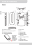 Page 22Guide de l’utilisateur 
1
FR
Aperçu 
tHaut-parleur
uPied
vMode de charge
wIndicateur à DEL
xMode de projection/ 
Haut & Bas
yPort de chargement Micro 
USB
zPort Micro HDMI
{Câble MHL (5 broches) 
pObjectif du projecteur 
qBouton marche/arrêt de la projection
rMolette de mise au point
sCoussinet anti-glissement 
* Vous  pouvez 
poser votre 
téléphone 
portable sur le 
projecteur pour 
une utilisation 
plus aisée. 
Downloaded From projector-manual.com Aiptek Manuals 