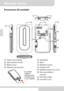 Page 30Manuale utente 
1
IT
Panoramica del prodotto 
tAltoparlante
uSta n d
vModalità di ricarica
wIndicatore LED
xModalità proiezione/ Su & Giù
yMicro porta USB per 
ricaricare 
zPorta Micro HDMI
{Cavo MHL (5 pin) 
pObiettivo del proiettore 
qTasto proiezione On/Off
rMessa a fuoco
sTappetino anti-sdrucciolo 
* E’  possible 
mettere il 
cellulare sopra 
il proiettore per 
un uso migliore.
Downloaded From projector-manual.com Aiptek Manuals 