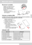 Page 31Manuale utente 
2
IT
Ricaricare il prodotto 
Collegare una estremità del cavo 
USB alla porta USB micro del 
prodotto e l’altra estremità al 
caricatore USB del PC/Notebook o 
Smartphone. 
*  Dopo 5 ore il proiettore è 
completamente carico, la luce del 
LED si spegnerà. 
Caricare un telefono MHL 
La batteria interna del proiettore può essere usata non solo per la proiezione, 
ma anche per caricare il proprio dispositivo mobile MHL.
1.  Spegnere il proiettore prima di 
caricare il telefono MHL. 
2....