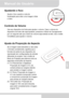 Page 65Manual do Usuário 
4
BPT
Ajustando o foco 
Ajuste o foco usando a roda de 
focalização para obter uma imagem nítida 
e clara. 
Controle de Volume 
Use seu dispositivo de fonte para ajustar o volume. Caso o volume do 
dispositivo de fonte não seja ajustável, pressione o Modo de Carregamento 
por um segundo até que a barra do volume seja exibida na tela. Use o botão 
Cima/Baixo para ajustar o volume. 
Ajuste da Proporção de Aspecto 
Se a imagem está extendida ou não exibe 
o formato corretamente, significa...