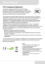 Page 4User’s Manual 
IV
FCC Compliance Statement: 
This device complies with Part 15 of the FCC Rules. 
Operation is subjected to the following two conditions: (1) 
this device may not cause harmful interference, and (2) this 
device must accept any interference received, including 
interference that may cause undesired operation. 
This equipment has been tested and found to comply with limits for a Class B 
digital device, pursuant to Part 15 of the FCC rules. These limits are designed to 
provide reasonable...