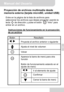 Page 57Manual del Usuario
ES
Proyección de archivos multimedia desde 
memoria externa (tarjeta microSD, unidad USB)
Entre en la página de la lista de archivos para 
seleccionar los archivos que desee proyectar usando la 
tecla    de dirección y pulse el botón    “Intro” para 
entrar en un archivo.
Instrucciones de funcionamiento en la proyección 
de un archivo
Botón Resultado
Proyecta el archivo anterior o siguiente
Ajusta el nivel de volumen
Volver
Aparece la barra de menú para otra 
función
Botón de...