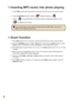 Page 1088
Zoom function
1. Press Menu button for 2 seconds to show the function bar on the screen bottom. 
2. Use the Left/Rightbutton to select “Zoom-in” mode and use Down button to enter 
Zoom mode. A small Zoom screen will appear on the right down corner.
3. Press Up button to go for Zoom x2, x3, x4, x1 or Down button for x4, x3, x2, x1 step 
by step.
QZLOOLQGLFDWHWKH
area of the original photo being displayed.
5. Press and hold Right, Left, Up orDown button to move the view screen around 
the photo.
6....