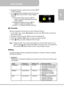 Page 21User’s Manual  
             Page 21
EN 
2.  Navigate the file list, select a file, and press ◎
/OK 
to start projecting. 
3.  To manage the files, highlight a file on the list and 
press 
  (Menu) key to enter 
‘Copy & Delete
’ 
function. 
  Copying file Select and press ◎
/OK 
“Copy” to copy the selected file to another 
memory device. 
  Deleting file Select and press ◎
/OK 
“Delete” to delete the selected file. 
 Press 
  to cancel and return to file list.  My Favorite 
Select and playback the...