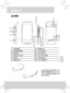 Page 56使用手冊 
1 
TC 
產品概觀 
 
   
 
 
① 投影機鏡頭 ⑦充電模式鍵 ② 投影開啟/關閉鍵 ⑧LED指示燈號 ③ 調焦旋鈕 ⑨HDMI插頭(公) ④ 音量加大/縮小鍵 ⑩Micro USB充電埠 ⑤ 選單鍵 ⑪HDMI連接埠 ⑥ 頂端固定架* ⑫USB A型連接埠   
 
 
① 
② 
③ 
④ 
⑤   
* 您可以同時按下兩端的按鈕，將
頂端固定架轉換為iPhone 5的
托架，或是做為投影機擺放在桌
面的支架使用。 
⑥
⑦ ⑧ 
⑨ 
⑩⑪⑫ 