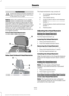 Page 156WARNINGS
Install the head restraint properly to
help minimize the risk of neck injury
in the event of a crash.
Note:
Adjust the seatback to an upright
driving position before adjusting the head
restraint. Adjust the head restraint so that
the top of it is level with the top of your head
and as far forward as possible. Make sure
that you remain comfortable. If you are
extremely tall, adjust the head restraint to
its highest position.
Front Seat Head Restraint Rear Seat Outboard Head Restraints The head...