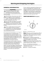 Page 176GENERAL INFORMATION
WARNINGS
Extended idling at high engine
speeds can produce very high
temperatures in the engine and
exhaust system, creating the risk of fire or
other damage. Do not park, idle or drive your vehicle
on dry grass or other dry ground
cover. The emission system heats up
the engine compartment and exhaust
system, creating the risk of fire. Do not start the engine in a closed
garage or in other enclosed areas.
Exhaust fumes can be toxic. Always
open the garage door before you start the...