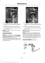 Page 3511.
Switch all of the lamps and the ignition
off.
2. Disconnect the electrical connector.
3. Turn the bulb holder counterclockwise
and remove it.
Note: You cannot separate the bulb from
the bulb holder.
Headlamp Bulbs
Note: To access the right-hand side bulbs,
remove the air intake pipe.  See Changing
the Engine Air Filter (page 353).
To access the left-hand side bulbs, remove
the washer reservoir filler tube. Vehicles with
diesel engine only. 1.
Switch all of the lamps and the ignition
off.
2. Disconnect...