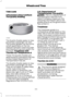 Page 376TIRE CARE
Information About Uniform
Tire Quality Grading
Tire Quality Grades apply to new
pneumatic passenger car tires.
The Quality grades can be found
where applicable on the tire
sidewall between tread shoulder
and maximum section width. For
example: Treadwear 200
Traction AA Temperature A.
These Tire Quality Grades are
determined by standards that the
United States Department of
Transportation has set.
Tire Quality Grades apply to new
pneumatic passenger car tires.
They do not apply to deep tread,...