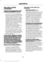 Page 598END USER LICENSE
AGREEMENT
VEHICLE SOFTWARE END USER
LICENSE AGREEMENT (EULA)
•
You (“You”  or “Your ” as applicable)
have acquired a vehicle having several
devices, including SYNC ® and various
control modules, ("DEVICES") that
include software licensed or owned by
Ford Motor Company and its affiliates
("FORD MOTOR COMPANY"). Those
software products of FORD MOTOR
COMPANY origin, as well as associated
media, printed materials, and "online"
or electronic documentation...