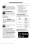 Page 62Car Finder
Press the button twice within
three seconds.  A tone sounds
and the direction indicators will
flash.  We recommend you use this method
to locate your vehicle, rather than using
the panic alarm.
Sounding the Panic Alarm Press the button to sound the
panic alarm.  Press the button
again or switch the ignition on to
turn it off.
Note: The panic alarm only operates when
the ignition is off.
Remote Start (If Equipped) WARNING
To avoid exhaust fumes, do not use
remote start if your vehicle is...