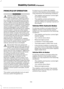 Page 137PRINCIPLE OF OPERATION
WARNINGS
Vehicle modifications involving
braking system, aftermarket roof
racks, suspension, steering system,
tire construction and wheel and tire size
may change the handling characteristics
of your vehicle and may adversely affect
the performance of the electronic stability
control system. In addition, installing any
stereo loudspeakers may interfere with
and adversely affect the electronic stability
control system. Install any aftermarket
stereo loudspeaker as far as possible...