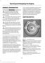 Page 89GENERAL INFORMATION
WARNINGS
Extended idling at high engine
speeds can produce very high
temperatures in the engine and
exhaust system, creating the risk of fire or
other damage. Do not park, idle or drive your vehicle
on dry grass or other dry ground
cover. The emission system heats up
the engine compartment and exhaust
system, creating the risk of fire. Do not start the engine in a closed
garage or in other enclosed areas.
Exhaust fumes can be toxic. Always
open the garage door before you start the...