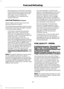 Page 96personal injury or sickness may result.
If you splash fuel on your skin, promptly
wash your skin thoroughly with soap
and water. Consult a physician
immediately if you experience an
adverse reaction.
Low Fuel Pressure (If Equipped)
Diesel engine vehicles have a low fuel
pressure detection system.
The following are possible causes for a low
fuel pressure warning message to appear
in the information display:
• Cold start or during cold operation
below 
32°F (0°C). If the low fuel
pressure message appears...