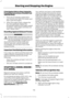 Page 179If the Engine Fails to Start Using the
Preceding Instructions (Flexible Fuel
Vehicles Only)
1. Press the accelerator pedal down
one-third to one-half of its travel, and
then crank the engine.
2. When the engine starts, release the key, then gradually release the
accelerator pedal as the engine speed
increases.  If the engine still does not
start, repeat Step 1.
Guarding Against Exhaust Fumes WARNING
Exhaust leaks may result in entry of
harmful and potentially lethal fumes
into the passenger compartment....