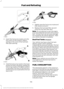 Page 1992. Insert the fuel pump nozzle up to the
first notch on the nozzle A. Keep it
resting on the cover of the fuel tank
filler pipe opening. 3.
Hold the fuel pump nozzle in the lower
position B when refueling. Holding the
fuel pump nozzle in the higher position
A may affect the flow of fuel and shut
off the fuel pump nozzle before the fuel
tank is full. 4.
Slightly raise the fuel pump nozzle and
then slowly remove it.
5. Replace the fuel tank filler cap and close the fuel tank filler door.
Note:  Do not...