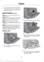 Page 752.
Push the handle back into the tailgate.
3. Rotate the step up until it is horizontal,
then push it back into the tailgate until
the step is secure.
BED EXTENDER (If Equipped)
Note: Do not use the bed extender when
driving off road.
Note: Make sure to engage the locking pins
and knobs fully before driving your vehicle.
Note: Make sure to secure all cargo.
Note: Do not exceed 150 pounds (68
kilograms) on the tailgate when your vehicle
is moving.
Note: Do not keep the bed extender in the
tailgate mode...