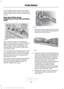 Page 31If your child restraint system has a tether
strap, and the child restraint manufacturer
recommends its use, we also recommend
its use.
Rear Seat Tether Strap
Attachment (Crew Cab and Super
Cab)
There are three loops of webbing just
above the back of the rear seat (along the
bottom edge of the rear window). Use
these loops as both routing loops and
anchor loops for up to three child safety
seat tether straps.
For example, the center loop can be used
as a routing loop for a child safety seat in
the center...