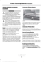 Page 81USING POWER RUNNING
BOARDS
WARNINGS
In extreme climates, excessive ice
buildup may occur, causing the
running boards not to deploy. Make
sure that the running boards have
deployed, and have finished moving before
attempting to step on them. The running
boards will resume normal function once
the blockage is cleared. Turn off the running boards before
jacking or placing any object under
your vehicle. Never place your hand
between the extended running board and
your vehicle. A moving running board may...