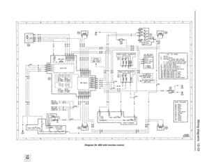 Page 254Wiring diagrams  12•53
12
Diagram 29: ABS with traction control 