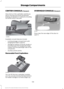 Page 142CENTER CONSOLE (If Equipped)
Stow items in the cupholder carefully as
items may become loose during hard
braking, acceleration or collisions, including
hot drinks which may spill. Available console features include:
•
Locking storage compartment with
hanging file folder supports.
• Storage for laptop computer, binder or
book between the hanging file folder
support and the passenger side of the
console bin.
• Auxiliary power points.
Removable Front Cupholders You can lift the two cupholder modules
out....