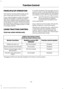 Page 175PRINCIPLE OF OPERATION
The traction control system helps avoid
drive wheel spin and loss of traction.
If your vehicle begins to slide, the system
applies the brakes to individual wheels
and, when needed, reduces engine power
at the same time. If the wheels spin when
accelerating on slippery or loose surfaces,
the system reduces engine power in order
to increase traction.
USING TRACTION CONTROL
(Dual rear wheel vehicles only)
In certain situations (for example, stuck in
snow or mud), it may be beneficial...