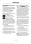 Page 242What You Should Know About Fail-
Safe Cooling
If the engine coolant supply is depleted,
this feature allows the vehicle to be driven
temporarily before incremental component
damage is incurred. The 
“fail-safe”
distance depends on ambient
temperatures, vehicle load and terrain.
How Fail-Safe Cooling Works
If the engine begins to overheat, the engine
coolant temperature gauge will move to
the red (hot) area and: The coolant temperature
warning light will illuminate.
The service engine soon
indicator will...