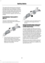 Page 33The safety belt pretensioners at the front
seating positions are designed to tighten
the safety belts when activated. In frontal
and near-frontal crashes, side crashes and
rollovers, the safety belt pretensioners may
be activated alone or, if the crash is of
sufficient severity, together with the front
airbags.
FASTENING THE SAFETY
BELTS
The front outboard and rear safety
restraints in the vehicle are combination
lap and shoulder belts.
1. Insert the belt tongue into the proper
buckle (the buckle closest...