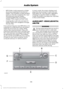 Page 321•
MP3 folder mode represents a folder
structure consisting of one level of
folders. The CD player numbers all MP3
tracks on the disc (noted by the .mp3
file extension) and all folders
containing MP3 files, from F001
(folder) T001 (track) to F253 T255.
• Creating discs with only one level of
folders helps with navigation through
the disc files.
If you are burning your own MP3 discs, it is
important to understand how the system
reads the structures you create. While
various files may be present, (files...