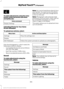 Page 387To make adjustments using the voice
button, press the button and when
prompted, say:
Voice command
Display Settings
Uploading Photos for Your Home
Screen Wallpaper Note:
You cannot load photos directly from
your camera. You must access the photos
either from your USB mass storage device
or from an SD card.
Note: Photographs with extremely large
dimensions (such as 2048 x 1536) may not
be compatible and appear as a blank
(black) image on the display.
The system allows you to upload and view
up to 32...