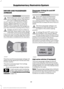 Page 41DRIVER AND PASSENGER
AIRBAGS
WARNINGS
Never place your arm or any objects
over an airbag module. Placing your
arm over a deploying airbag can
result in serious arm fractures or other
injuries. Objects placed on or over the
airbag inflation area may cause those
objects to be propelled by the airbag into
your face and torso causing serious injury. Airbags can kill or injure a child in a
child seat. Never place a rear-facing
child seat in front of an active airbag.
If you must use a forward-facing child...