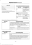 Page 435Menu Item
Map
Edit Route
Cancel Route
To set your destination, enter the
necessary information into the highlighted
text fields (in any order). For an address destination entry, press: Action and Descrip-
tion
Menu Item
Pressing this button
makes the address
location appear on
the map.
Go
To choose a previous destination,
press: Action and Descrip-
tion
Menu Item
The last 20 destina-
tions you have
selected appear.
Previous Destina-
tions
Once you have chosen your destination press: Action and...