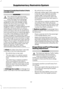 Page 45Transport Canada Deactivation Criteria
(Canada Only)
WARNING
This vehicle has special energy
management safety belts for the
driver and right front passenger.
These particular belts are specifically
designed to work with airbags to help
reduce the risk of injury in a crash. The
energy management safety belt is
designed to give or release additional belt
webbing in some accidents to reduce
concentration of force on an occupant's
chest and reduce the risk of certain bone
fractures and injuries to...