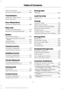 Page 6Fuel Consumption........................................147
Emission Control System..........................148
Transmission
Automatic Transmission.............................151
Power Take-Off.............................................156
Four-Wheel Drive
Using Four-Wheel Drive.............................158
Rear Axle
Limited Slip Differential.............................167
Electronic Locking Differential
.................167
Brakes
General Information
....................................169
Hints...