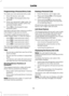 Page 61Programming a Personal Entry Code
To create your own personal entry code:
1. Enter the factory-set code.
2. Press 1·2 on the keypad within five
seconds.
3. Enter your personal 5-digit code. You must enter each number within five
seconds of each other.
4. Press 
1·2 on the keypad to save
personal code 1.
The doors will lock then unlock to confirm
that programming was successful.
To program additional personal entry
codes, repeat Steps 1-3, then for Step 4:
• press 
3·4 to save personal code 2
• press 
5·6...