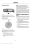 Page 75Headlamp Flasher
Pull the lever toward you to flash the
headlamps and release the lever to switch
the headlamps off.
AUTOLAMPS (If Equipped)
The autolamp system provides light
sensitive automatic on-off control of the
exterior lights normally controlled by the
headlamp control.
•
To turn autolamps on, rotate the
control to the fourth position.
• To turn autolamps off, rotate the
control to the first, second, or third
position. Note:
If the vehicle is equipped with
autolamps, it will have the headlamps...