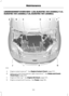 Page 104UNDER BONNET OVERVIEW - 1.25L DURATEC-16V (SIGMA)/1.4L
DURATEC-16V (SIGMA)/1.6L DURATEC-16V (SIGMA)
Engine coolant reservoir
*
:  See Engine Coolant Check (page 107).
A
Brake and clutch fluid reservoir (right-hand drive) *
: 
 See Brake and Clutch
Fluid Check (page 108).
B
Engine oil filler cap *
: 
 See Engine Oil Check (page 107).
C
Engine compartment fuse box.  See 
Fuses (page 96).
D
102
MaintenanceABCDFEGHJIE90583  