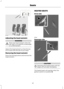 Page 69Adjusting the head restraint
WARNING
Raise rear head restraint when the
rear seat is occupied by a passenger
or a child restraint.
Adjust the head restraint so that the top
of it is level with the top of your head.
Removing the head restraint
Press the locking buttons and remove the
head restraint. HEATED SEATS
Driver side
Passenger side
CAUTION
Operating the heated seats with the
engine off will drain the battery.
The heated seats will operate when the
ignition switch is in position II.
67
SeatsE81584...