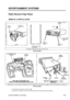 Page 684
ENTERTAINMENT SYSTEMS
Radio Receiver/Tape Player
REMOVAL & INSTALLATION
Example of the special radio removal toolClick to enlarge
Exploded view of the radio mounting and wire connections. Note the rear support and the bracket that it attaches to Click to enlarge
Disconnect the negative battery cable.
1. 
On 1991-92 models, remove the finish panel from around the radio assembly.
2. 
ENTERTAINMENT SYSTEMS 687 