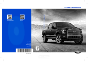 Page 1August 2015 
First Printing
 Owner’s Manual  F-150 
Litho in U.S.A.
GL3J 19A321 AA 
2016 F-150 Owner’s Manual
owner.for d.com ford.ca
2016 F-150 Owner’s Manual     