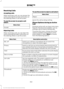 Page 305Receiving Calls
Accepting calls
When receiving a call, you can answer the
call by pressing the accept call button on
the steering wheel or use the screen.
To use the screen to accept a call
select:
Menu Item
Accept
Rejecting Calls
When receiving a call, you can reject the
call by pressing the reject call button on
the steering wheel or use the screen. To use the screen to reject a call select: Menu Item
Reject
Ignore the call by doing nothing.
Phone Options during an Active
Call
During an active call,...