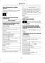 Page 325Voice Commands for Audio
Sources
Your voice system allows you to change
audio sources with a simple voice
command.
Press the voice button and when
prompted say:
Voice Command
(music | audio | entertainment) [system]
Below are a few examples of voice
commands you can use.
[tune [to]] AM
[tune [to]] AM1
[tune [to]] AM (autostore | AST |
autoset)
[tune [to]] AM 2
Bluetooth (audio | stereo)
(disc | CD [player]) play
[tune [to]] FM
[tune [to]] FM1
[tune [to]] FM (autostore | AST |
autoset)
[tune [to]] FM 2...