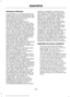 Page 362Disclaimer of Warranty
YOU EXPRESSLY ACKNOWLEDGE AND
AGREE THAT USE OF THE DEVICES AND
SOFTWARE IS AT YOUR SOLE RISK AND
THAT THE ENTIRE RISK AS TO
SATISFACTORY QUALITY,
PERFORMANCE, COMPATIBILITY,
ACCURACY AND EFFORT IS WITH YOU.
TO THE MAXIMUM EXTENT PERMITTED
BY APPLICABLE LAW, THE SOFTWARE
AND ANY THIRD PARTY SOFTWARE OR
THIRD-PARTY SERVICES ARE PROVIDED
"AS IS" AND 
“AS AVAILABLE” , WITH ALL
FAULTS AND WITHOUT WARRANTY OF
ANY KIND, AND FORD MOTOR COMPANY
HEREBY DISCLAIMS ALL WARRANTIES
AND...