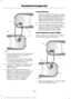 Page 2551.
Connect the positive (+) jumper cable
to the positive (+) terminal of the
discharged battery.
2. Connect the other end of the positive (+) cable to the positive (+) terminal
of the booster vehicle battery.
3. Connect the negative (-) cable to the negative (-) terminal of the booster
vehicle battery.
4. Make the final connection of the negative (-) cable to an exposed metal
part of the stalled vehicle's engine,
away from the battery and the fuel
injection system, or connect the
negative (-) cable...