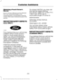 Page 263Obtaining a French Owner
’s
Manual
French Owner ’s Manual can be obtained
from your authorized dealer or by
contacting Helm, Incorporated using the
contact information listed previously in this
section.
REPORTING SAFETY DEFECTS
(U.S. ONLY) If you believe that your vehicle has
a defect which could cause a
crash or could cause injury or
death, you should immediately
inform the National Highway
Traffic Safety Administration
(NHTSA) in addition to notifying
Ford Motor Company.
If NHTSA receives similar...