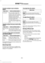 Page 399To call a number in your contacts,
select:
Action and Description
Menu Item
You can then select the
name of the contact you
want to call. Any numbers
stored for that contact
display along with any
stored contact photos. You
can then select the
number that you want to
call. The system begins the
call.
Contacts
To call a number from your recent calls,
select: Action and Description
Menu Item
You can then select an
entry that you want to call.
The system begins the call.
Recent Call
List
To call a number...